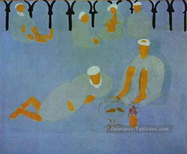 Arab Coffee House fauvisme abstrait Henri Matisse Peintures à l'huile